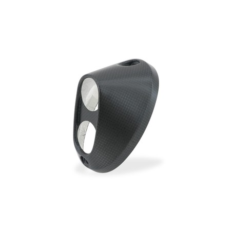 ZA247 Exhaust Silencer Endcap Carbon Ducati Desertx 937 2022+ CNC Racing