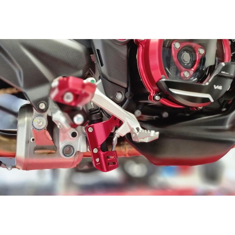 Protezione pompa freno posteriore Ducati Multistrada V4 Pikes Peak 2022+ CNC Racing