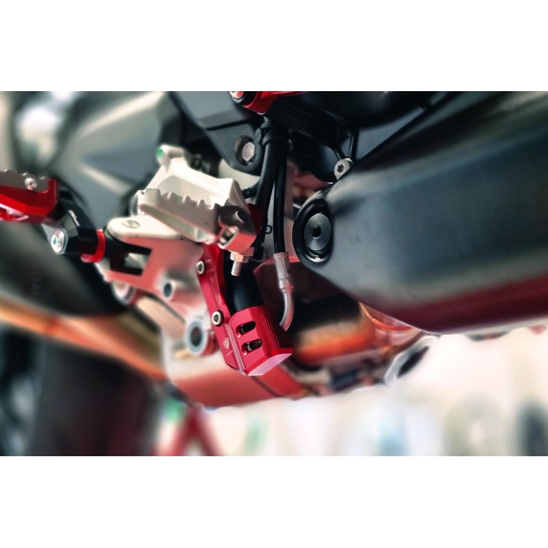 Protezione pompa freno posteriore Ducati Multistrada V4 Pikes Peak 2022+ CNC Racing
