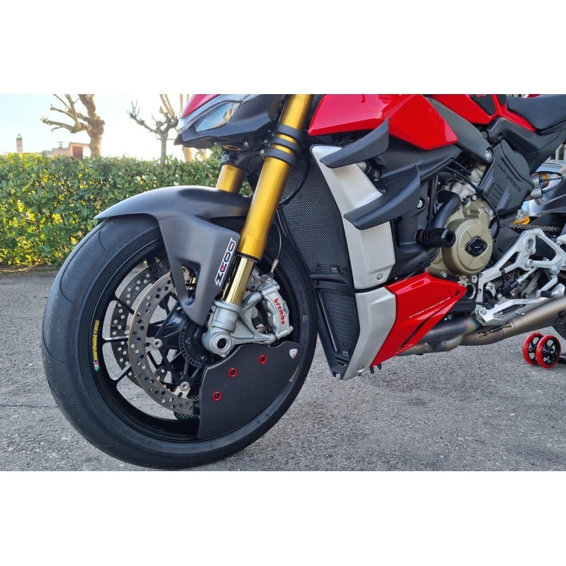 GP DUCTS EVO Sistema Raffreddamento Impianto Frenante Carbonio Opaco Pramac Racing Ducati Streetfighter V2 955 2022+ CNC Racing