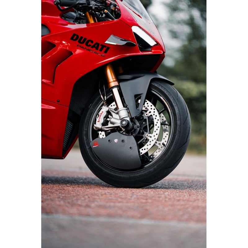 GP DUCTS EVO Sistema Raffreddamento Impianto Frenante Carbonio Opaco Pramac Racing Ducati Streetfighter V2 955 2022+ CNC Racing