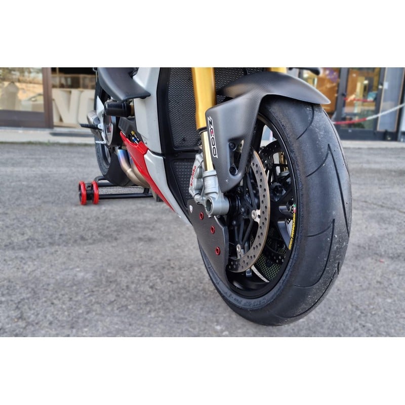 GP DUCTS EVO Sistema Raffreddamento Impianto Frenante Carbonio Lucido Pramac Racing Ducati Streetfighter V2 955 2022+ CNC Racing