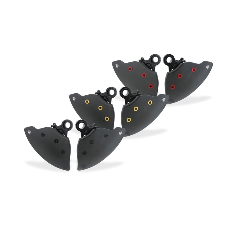 ZA750_K GP DUCTS EVO Front brake cooling system Carbon Glossy Ducati Streetfighter V2 955 2022+ CNC