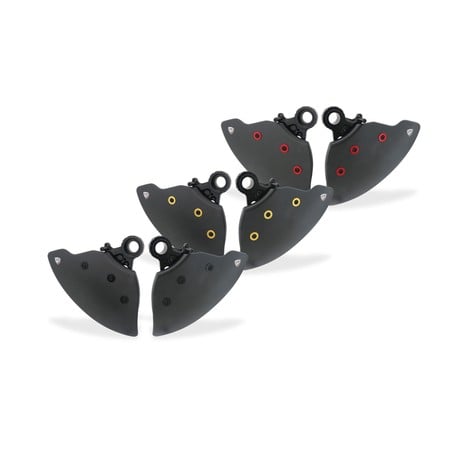 ZA750_Y GP DUCTS EVO Front brake cooling system Panigale Carbon Matt Ducati Streetfighter V2 955 202