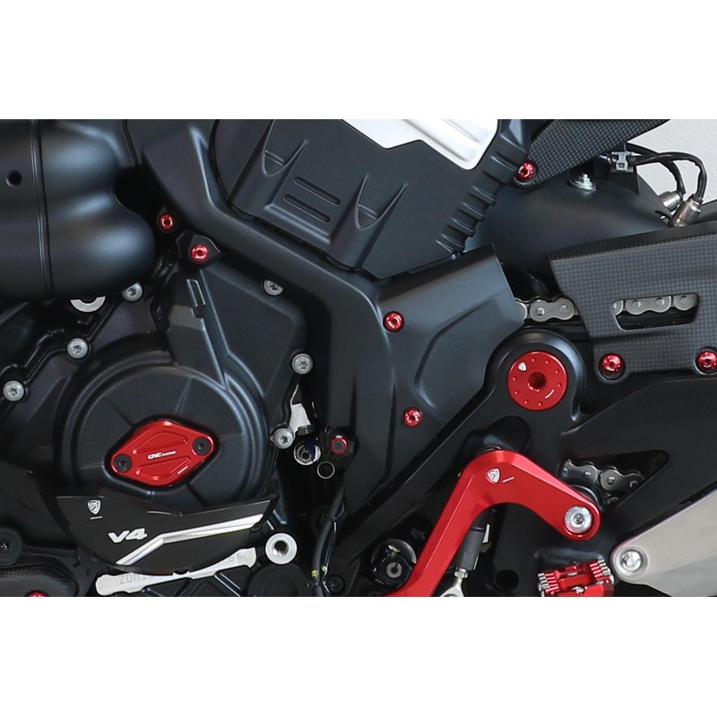 KV467_02 Kit viti Cover pignone Ducati Diavel V4 RS 2026+ CNC Racing