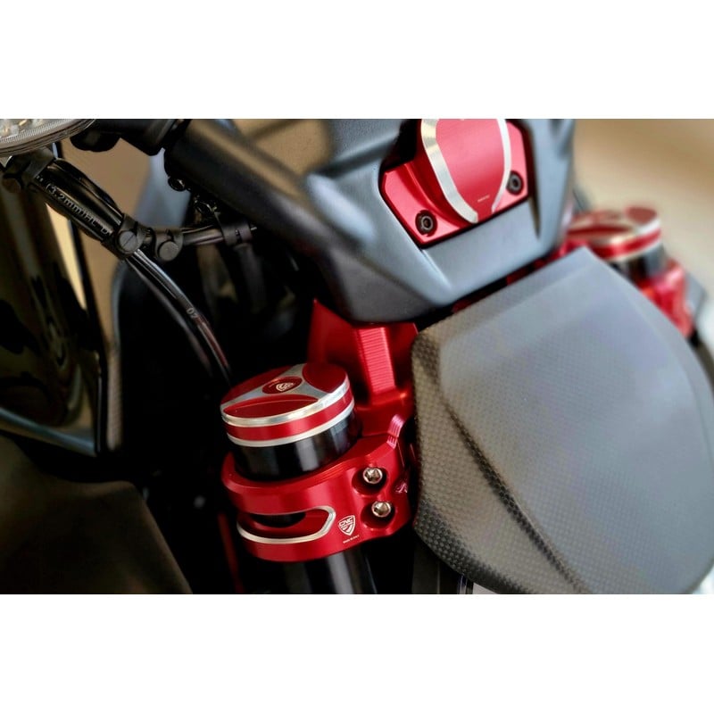 PST20 Piastre di sterzo Superiore Ducati Diavel V4 2023+ CNC Racing