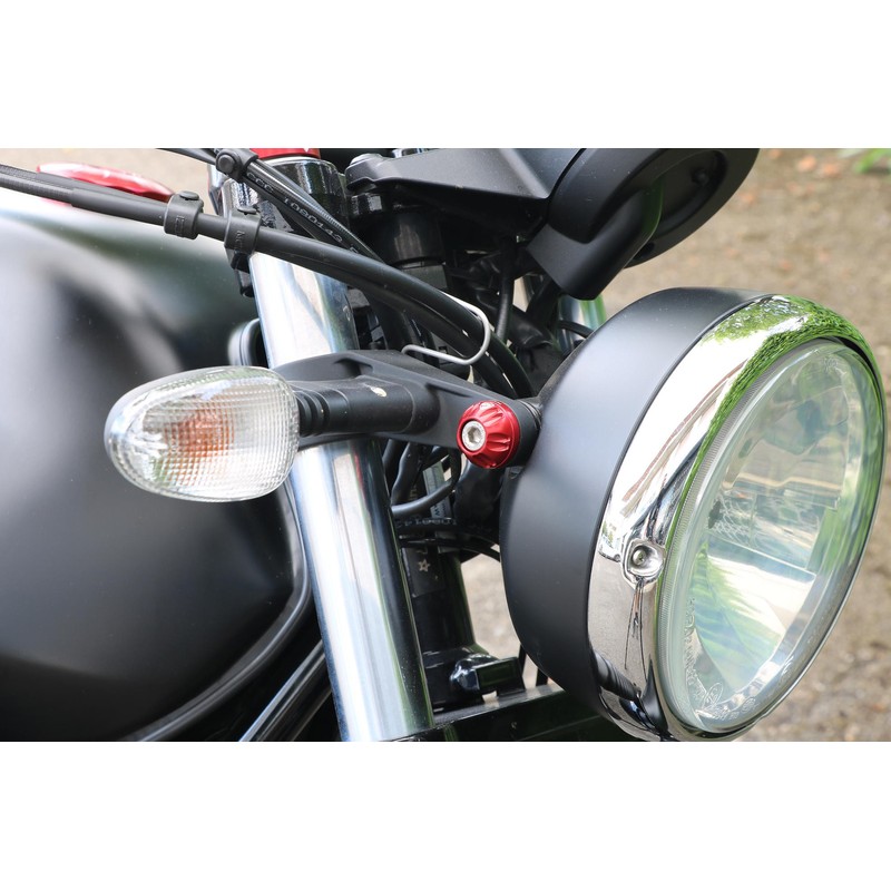 Kit boccole viti faro anteriore Moto Guzzi V7 Stone E4 2019+ CNC Racing