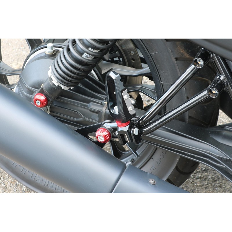 KV905_02 Silencer bracket screw collar Moto Guzzi V7 Stone E4 2019+ CNC Racing