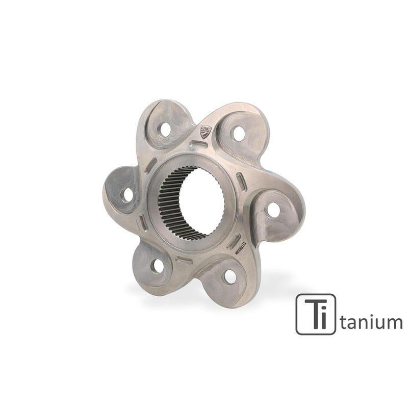 Flangia Portacorona Titanio Ducati CNC Racing FL504_TI