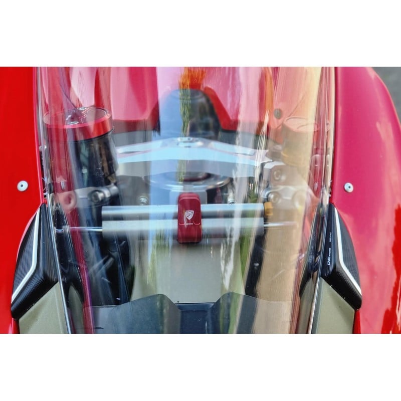SD111_02 Supporto ammortizzatore di sterzo Ducati Superbike Panigale V4 2018+ CNC Racing