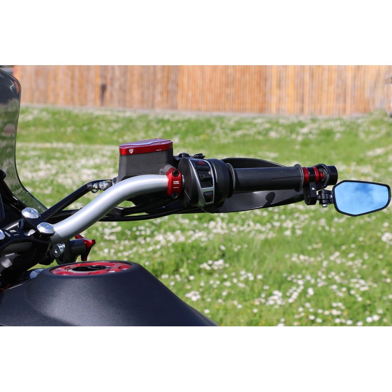 Protezione paramani MotoGuzzi in tubi di acciaio Moto Guzzi V85 Tt E4 2019+ CNC Racing