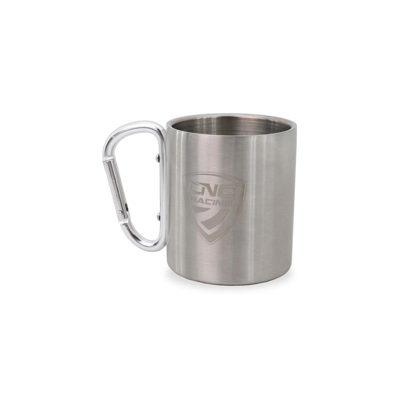 MUG03 Steel Mug with carabiner handle