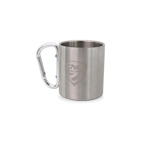 Tazza in Acciaio con moschettone