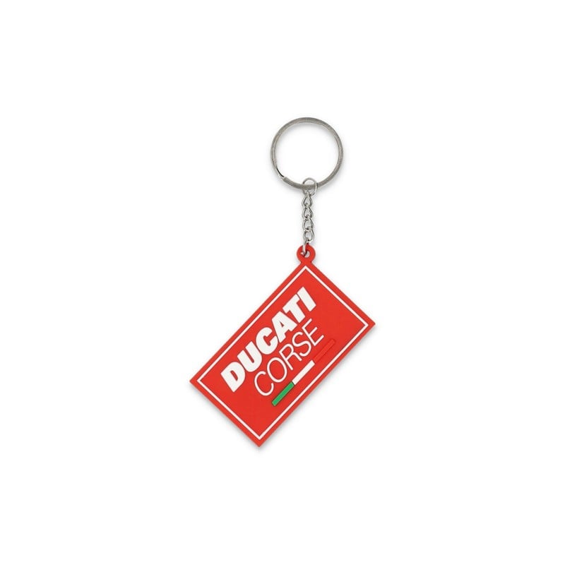 2356004 Keyring Ducati Corse Logo (100% PVC)