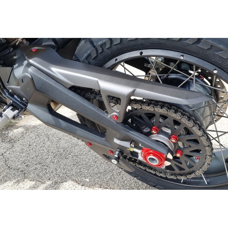 Paracatena superiore carbonio Ducati Desertx 937 2022+ CNC Racing