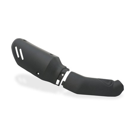 ZA242 Exhaust silencer full guard Carbon Ducati Desertx 937 2022+ CNC Racing