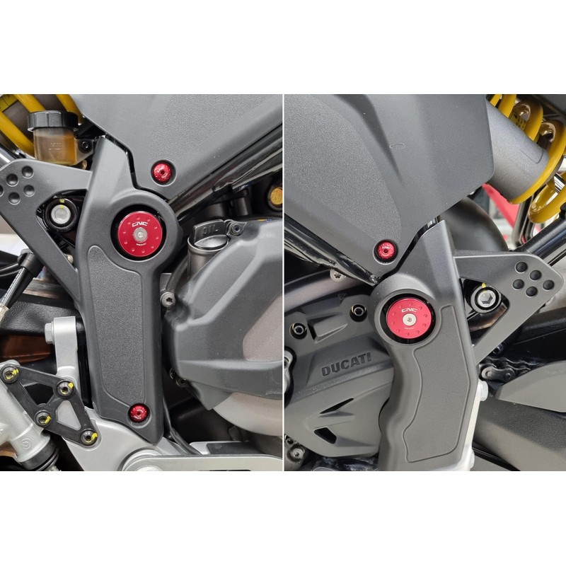 KV480 Frame side panels screw kit Ducati Desertx 937 2022+ CNC Racing