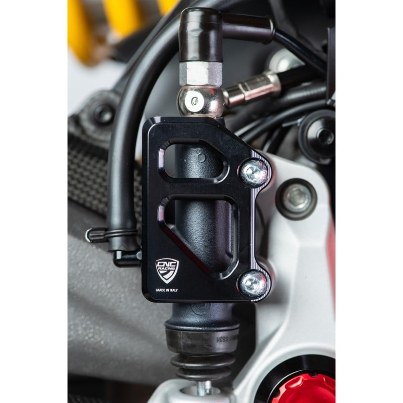 PR325_02 Rear brake master cylinder protector for factory rearsets Ducati Hypermotard V2 Sp 2026+ CN
