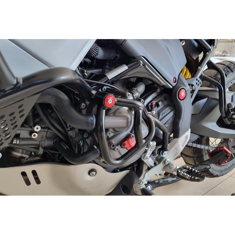 Tappi per protezioni in tubi PR901 Ducati Desertx 937 2022+ CNC Racing