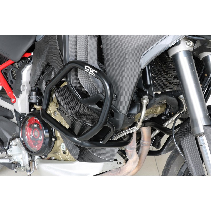 Paramotore in tubi di acciaio Ducati Multistrada V4 Pikes Peak 2022+ CNC Racing