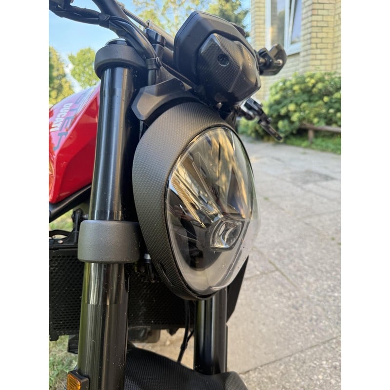 ZA343 Headlight trim Carbon Ducati Monster 937 2021+ CNC Racing