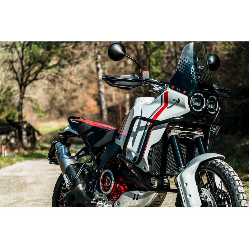 PR901 Engine guard in steel tubes Ducati Desertx 937 2022+ CNC Racing