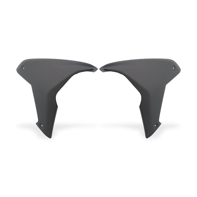 ZA365 Radiator side covers Carbon Ducati Multistrada V4 Pikes Peak 2022+ CNC Racing