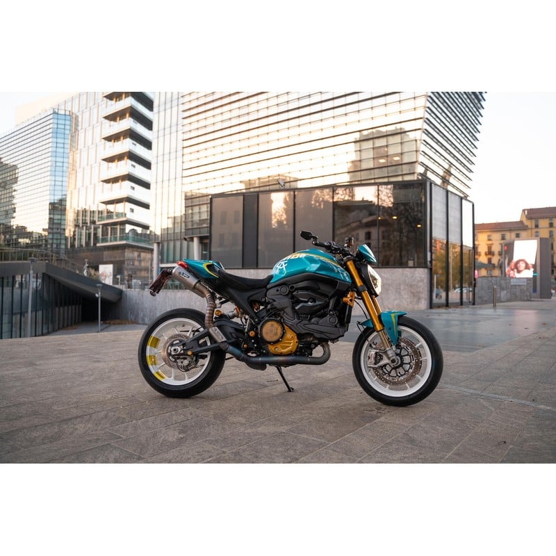 ZA336 Copricinghie cilindro verticale carbonio Ducati Monster 937 2021+ CNC Racing