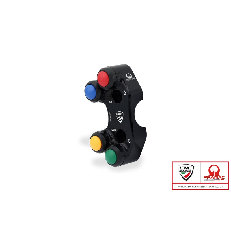 Pulsantiera sinistra Race Pramac Racing Limited Edition Ducati Superbike 955 Panigale V2 2020+ CNC Racing