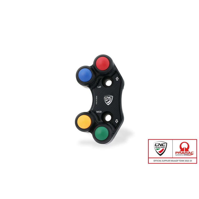 Pulsantiera sinistra Race Pramac Racing Limited Edition Ducati Superbike 955 Panigale V2 2020+ CNC Racing