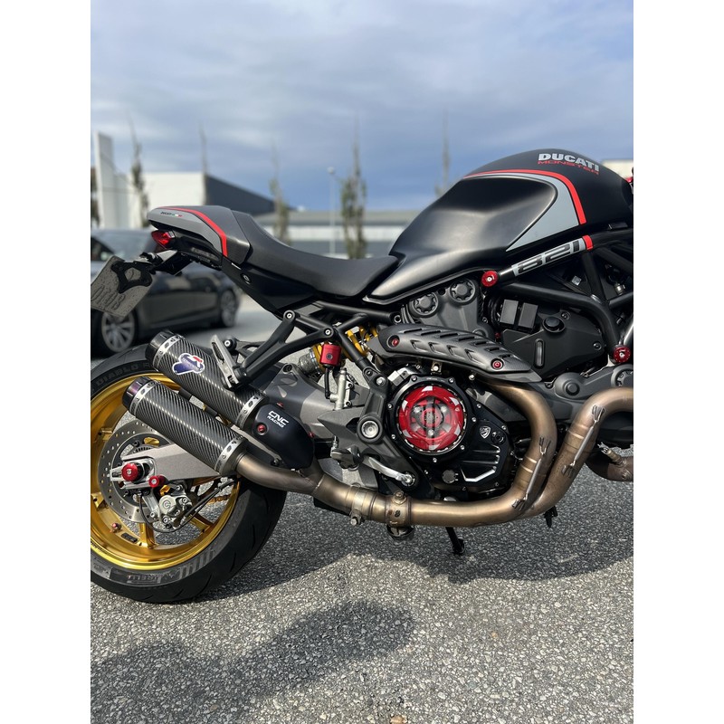CAK03 Kit trasformazione comando idraulico per carter frizione aperto Ducati Monster 821 2017+ CNC R