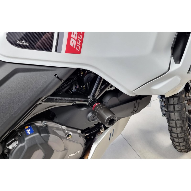 Tamponi protezione telaio Ducati Desertx 937 2022+ CNC Racing