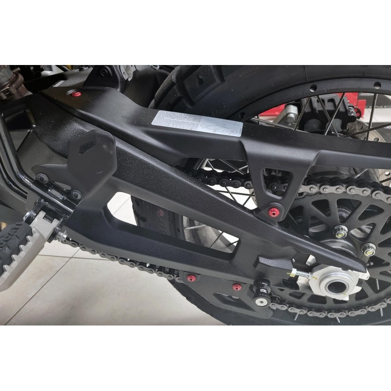KV330_08 Screw kit chain protection top and bottom Ducati Desertx 937 2022+ CNC Racing