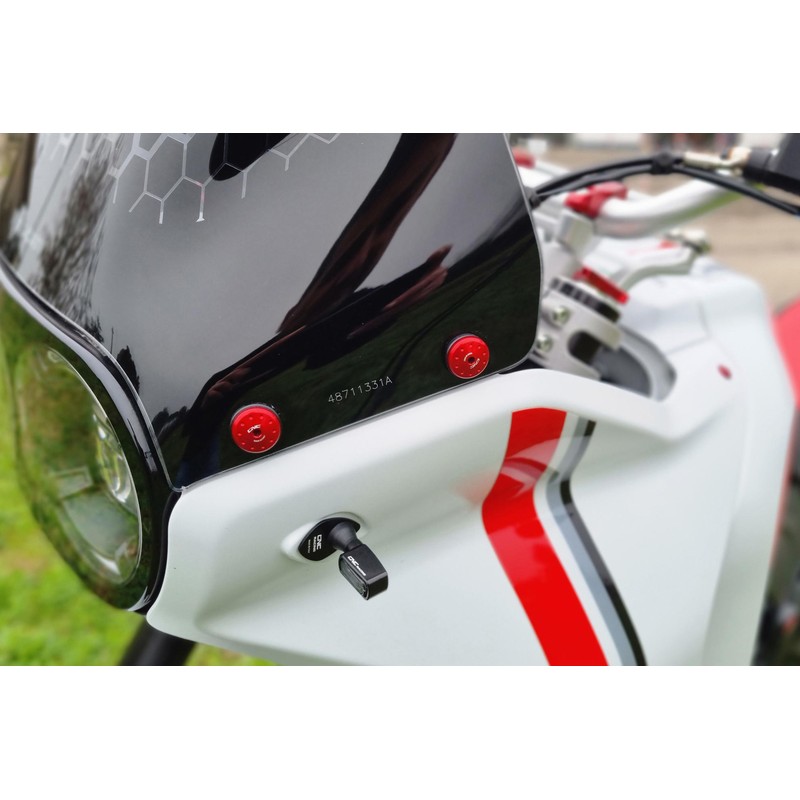 KV303_02 Kit viti cupolino Ducati Desertx 937 2022+ CNC Racing
