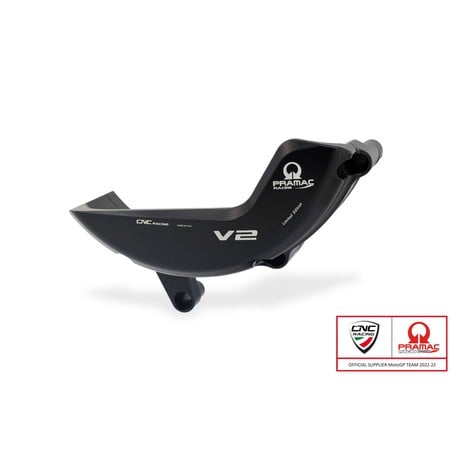 Protezione carter alternatore Pramac Racing Limited Edition Ducati Streetfighter V2 955 2022+ CNC Racing