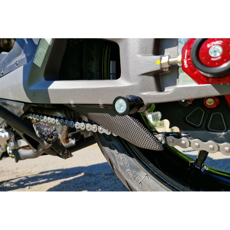ZA358 Lower chain guard carbon Ducati Multistrada V4 Rally 2023+ CNC Racing