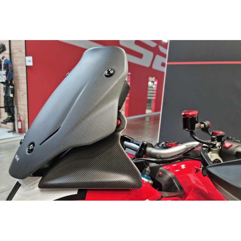 ZA351 Air Deflectors Carbon Ducati Multistrada V4 Pikes Peak 2022+ CNC Racing