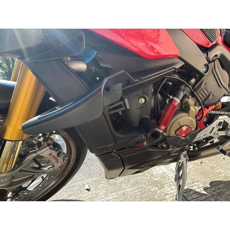 ZA314 Belly pan carbon Ducati Streetfighter V4 S 2020+ CNC Racing