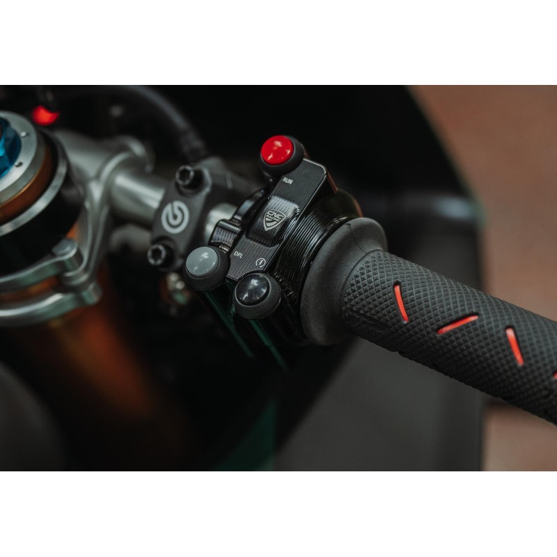 SWD81 Right handlebar switch on throttle control unit cover Ducati Superbike Panigale V4 S 2018+ CNC