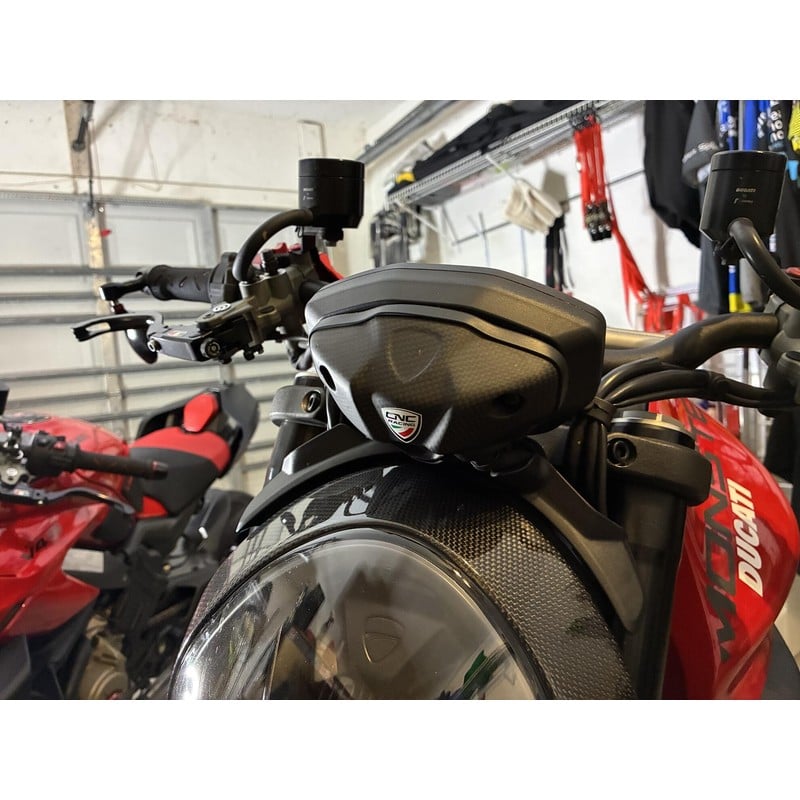 ZA337 Cover strumentazione in carbonio per Ducati Monster 937 2021+ CNC Racing
