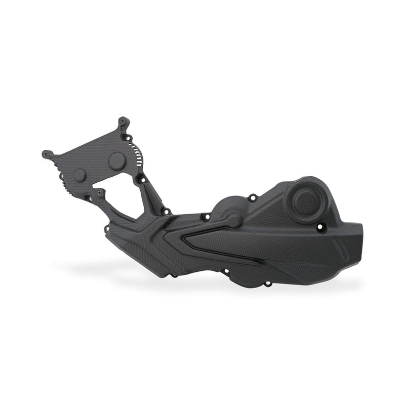 ZA332 Belt cover horizontal cylinder Carbon Ducati Monster 937 2021+ CNC Racing