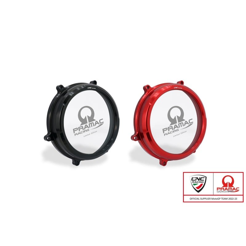 Carter trasparente per frizioni a olio Panigale e Pramac Racing Limited Edition Ducati Streetfighter V2 955 2022+ CNC Racing