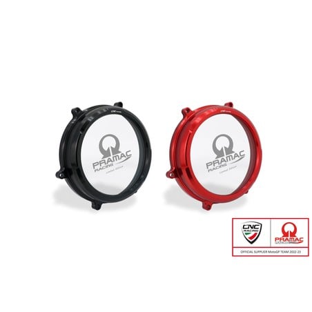 Carter trasparente per frizioni a olio Panigale e Pramac Racing Limited Edition Ducati Streetfighter V2 955 2022+ CNC Racing
