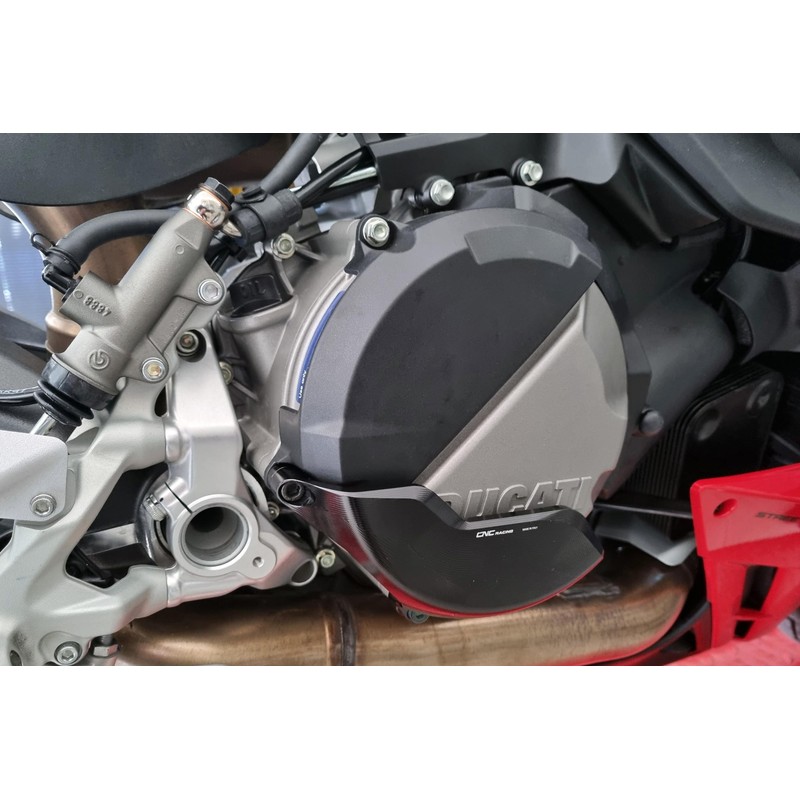 Protezione carter frizione Ducati Streetfighter V2 955 2022+ CNC Racing