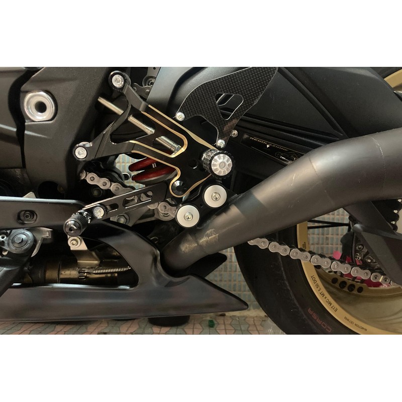 PES50 Mounting kit for Arrow Exhaust with Rearsets PE227 Mv Agusta Superveloce 800 S E5 2021+ CNC Ra