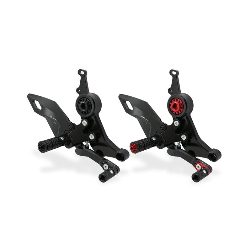 Pedane regolabili pilota Ducati Monster 937 2021+ CNC Racing