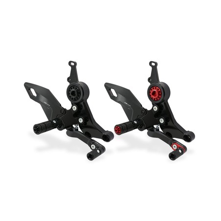 Pedane regolabili pilota Ducati Monster 937 2021+ CNC Racing