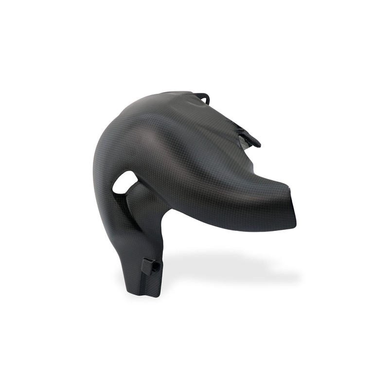 Paracalore posteriore scarico Panigale e Carbonio Ducati Streetfighter V4 S 2021+ CNC Racing