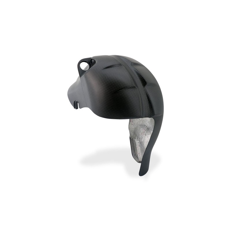 Paracalore posteriore scarico Panigale e Carbonio Ducati Streetfighter V4 S 2021+ CNC Racing