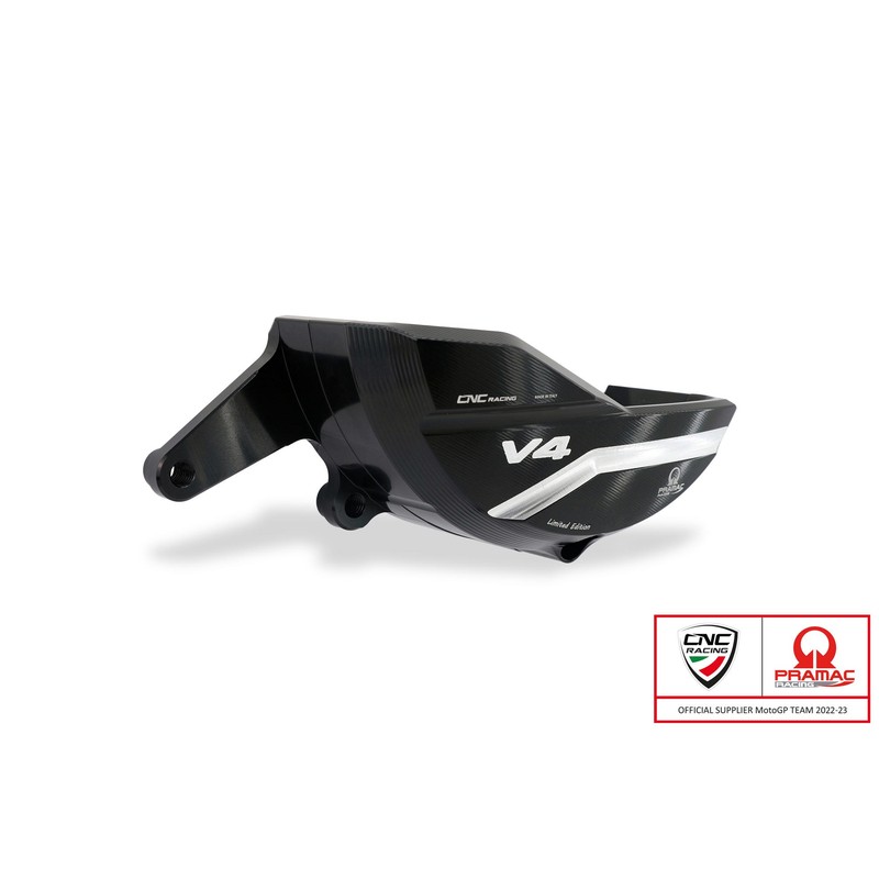 PR319_PR Generator cover protector Ducati Multistrada V4 Pikes Peak 2022+ CNC Racing